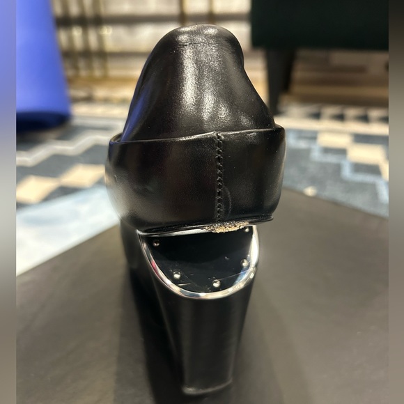 Alexander Wang Alla Women’s Black Shoe Size 38 1/2 (8 1/2) barely worn - Picture 6 of 8